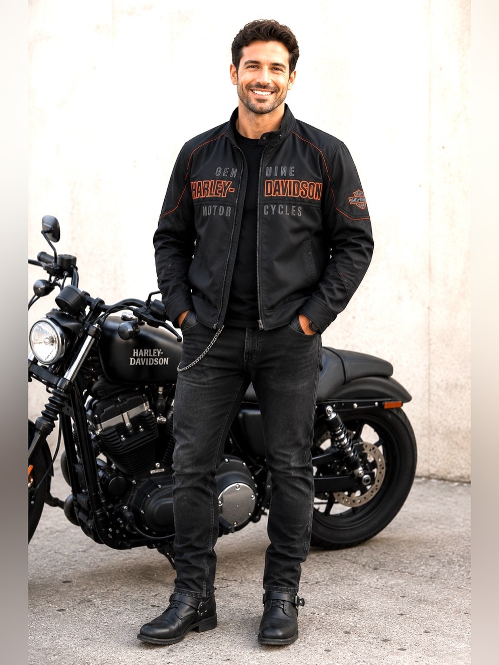 Harley-Davidson Men's Black Jacket